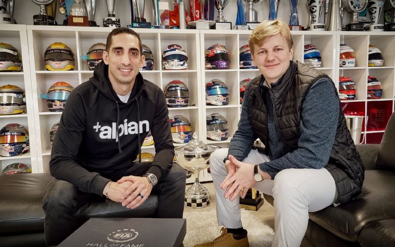 Sebastien Buemi, new ambassador of Alpian. The first digital private bank in Switzerland