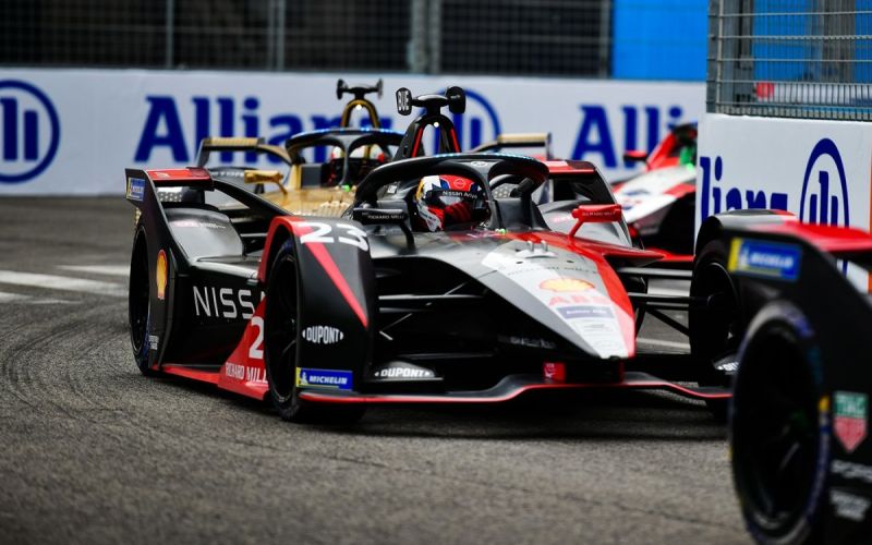 Nissan e.dams scores points at Formula E races in Rome