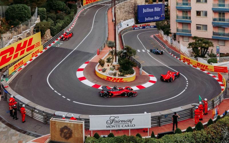 Hard-fought P8 for Nissan e.dams in intense Monaco E-Prix