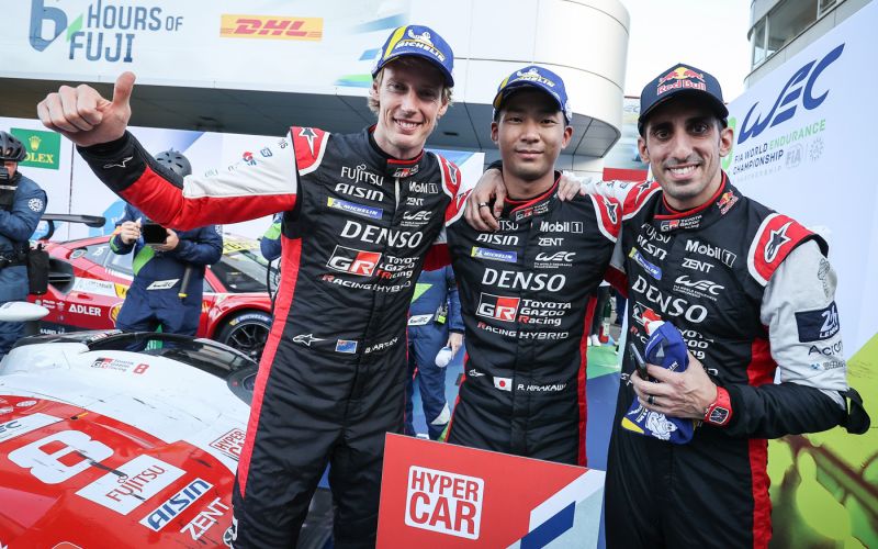 Buemi et Toyota en tête du Championnat du Monde d'Endurance FIA (WEC)