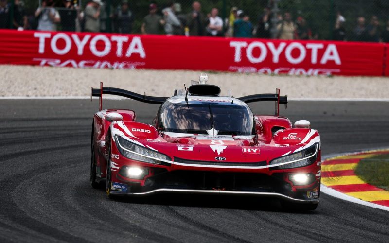 Podium manqu&eacute; de peu &agrave; Spa, mais Toyota repart avec des points