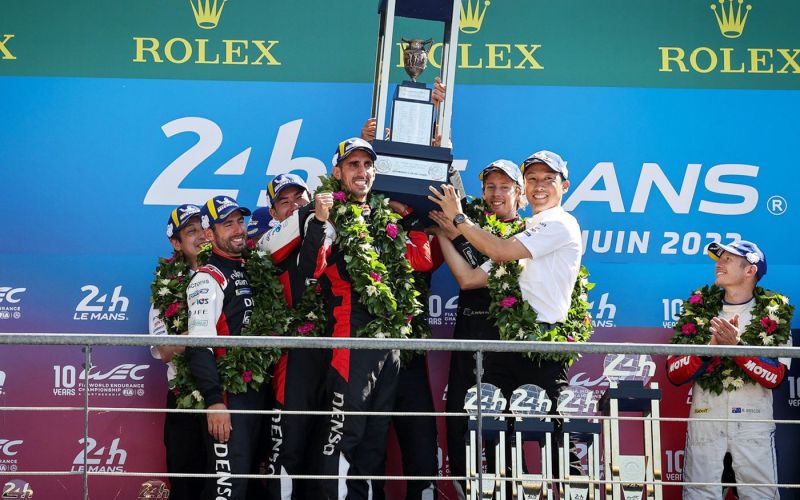 TOYOTA GAZOO Racing wins fifth Le Mans 24 Hours