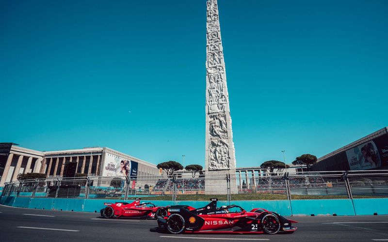 Two points for Nissan e.dams in challenging Formula E Rome double-header