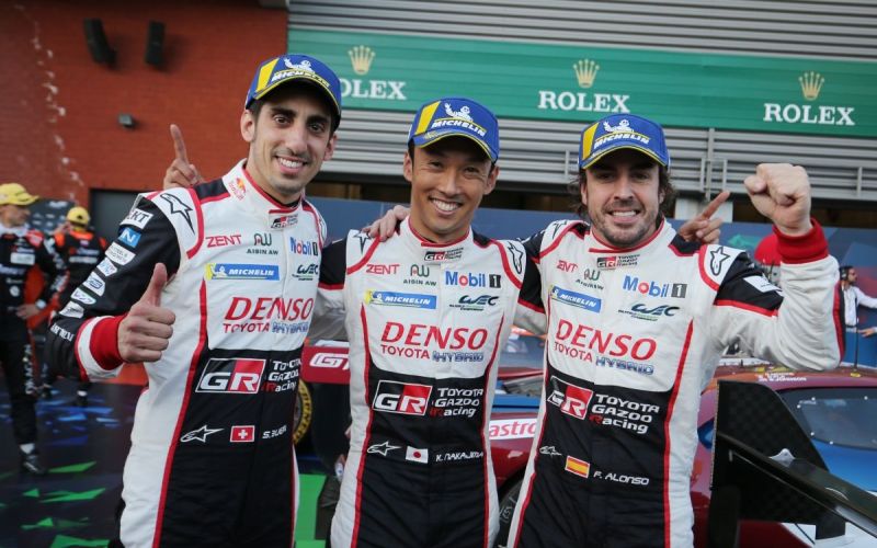 Victoire à SPA pour la Toyota #8