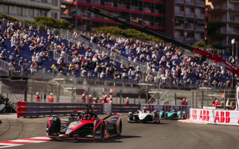 Nissan e.dams races in thrilling Formula E Monaco E-Prix