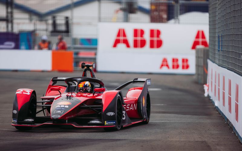 Sebastien Buemi takes fifth place in first race of Formula E double-header