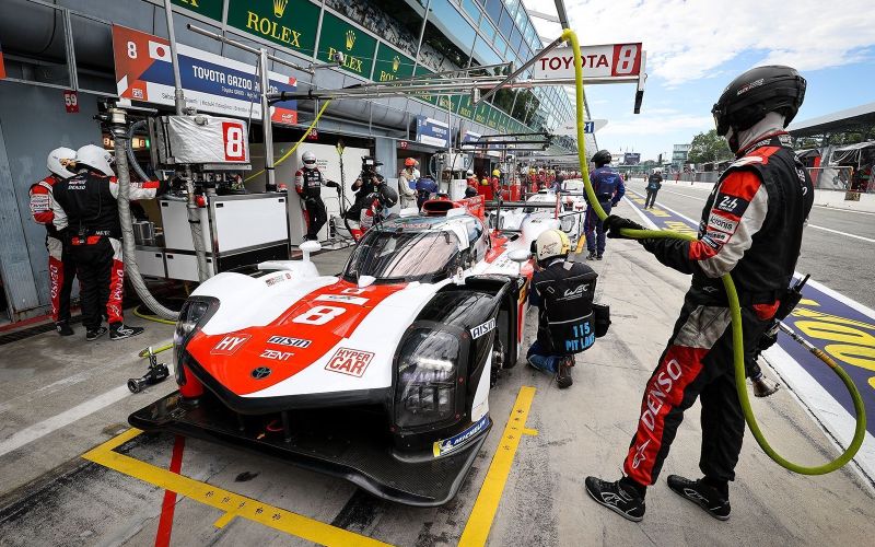 Difficult race in Monza for the Toyota n°8